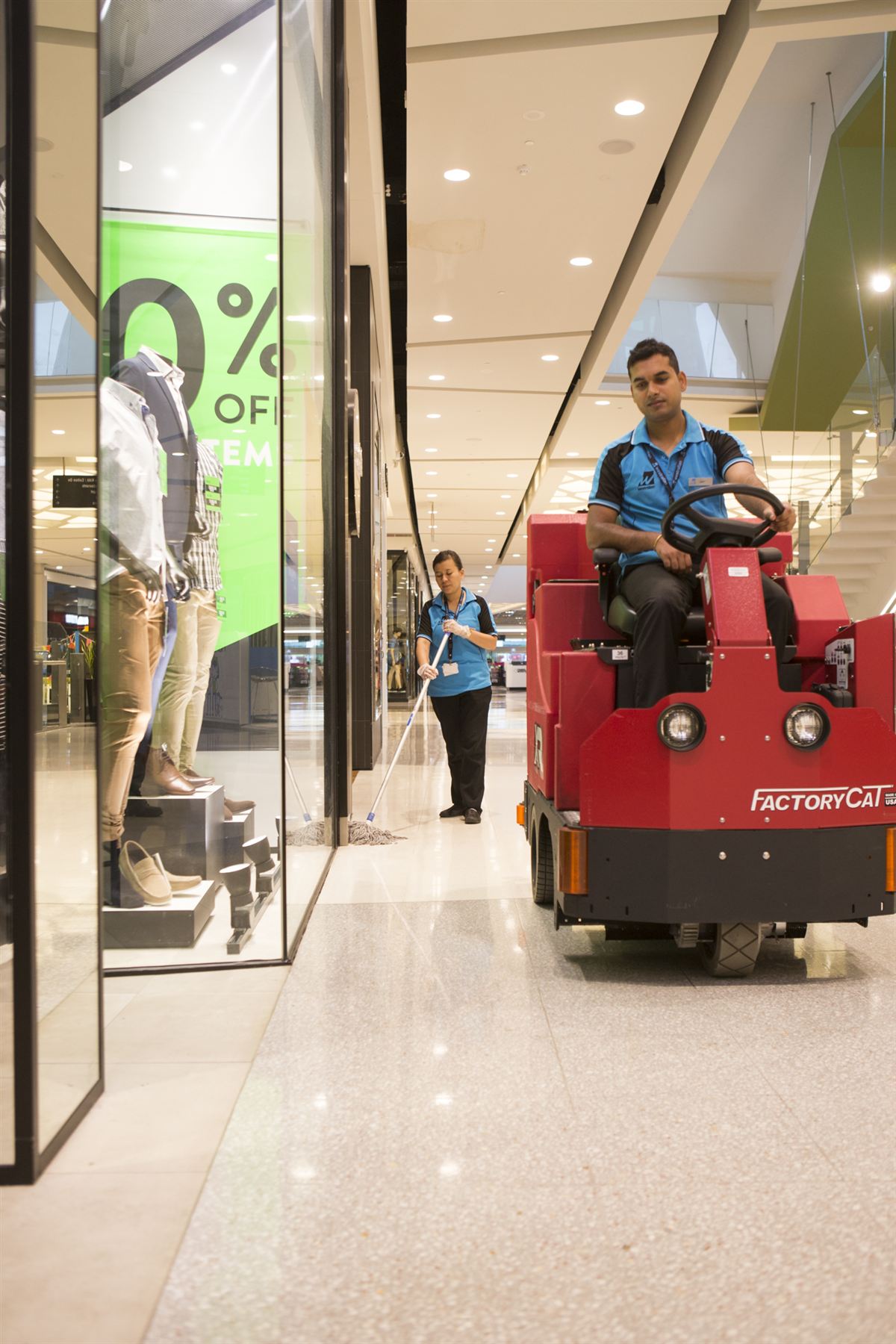 Commercial cleaning services